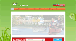 Desktop Screenshot of dekluft.nl